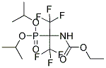 DIISOPROPYL [1-[(ETHOXYCARBONYL)AMINO]-2,2,2-TRIFLUORO-1-(TRIFLUOROMETHYL)ETHYL]PHOSPHONATE 结构式