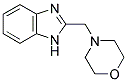 2-(MORPHOLIN-4-YLMETHYL)-1H-BENZIMIDAZOLE 结构式