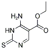 ETHYL 6-AMINO-2-THIOXO-1,2-DIHYDRO-5-PYRIMIDINECARBOXYLATE 结构式
