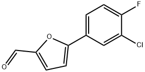 5-(3-Chloro-4-fluorophenyl)furan-2-carbaldehyde