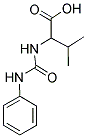 2-[(Anilinocarbonyl)amino]-3-methylbutanoic acid 结构式