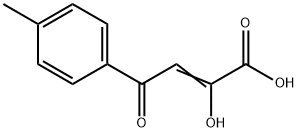 (2Z)-2-HYDROXY-4-(4-METHYLPHENYL)-4-OXOBUT-2-ENOIC ACID 结构式