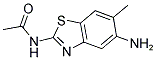 N-(5-Amino-6-methyl-benzothiazol-2-yl)-acetamide 结构式