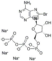 BETA-BROMOADENOSINE-5'-TRIPHOSPHATE SODIUM 结构式