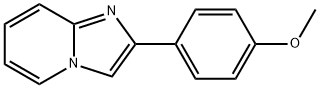 4-IMIDAZO[1,2-A]PYRIDIN-2-YLPHENYL METHYL ETHER 结构式