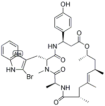 JASPAMIDE 结构式