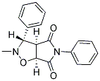 2-METHYL-3,5-DIPHENYLDIHYDRO-2H-PYRROLO[3,4-D]ISOXAZOLE-4,6(3H,5H)-DIONE 结构式