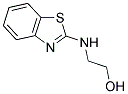 2-(BENZOTHIAZOL-2-YLAMINO)-ETHANOL 结构式