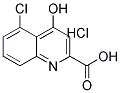 5-CHLORO-4-HYDROXYQUINOLINE-2-CARBOXYLIC ACID HCL 结构式