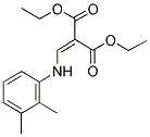 DIETHYL 2-[(2,3-DIMETHYLANILINO)METHYLENE]MALONATE 结构式