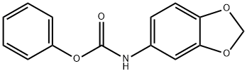 PHENYL N-(1,3-BENZODIOXOL-5-YL)CARBAMATE 结构式