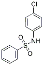 N-(4-CHLOROPHENYL)BENZENESULFONAMIDE 结构式