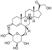 4-PREGNEN-6ALPHA,21-DIOL-3,20-DIONE-6-GLUCURONIDE 结构式