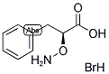 L-A-AMINOXY-B-PHENYLPROPIONIC ACID, HYDROBROMIDE 结构式