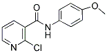 2-氯-正(4-甲氧基苯基)烟碱 结构式