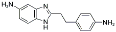 2-[2-(4-AMINO-PHENYL)-ETHYL]-1 H-BENZOIMIDAZOL-5-YLAMINE 结构式
