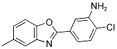 2-CHLORO-5-(5-METHYL-1,3-BENZOXAZOL-2-YL)ANILINE 结构式