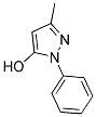 5-METHYL-2-PHENYL-2H-PYRAZOL-3-OL 结构式