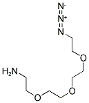 1-AMINO-11-AZIDO-3,6,9-TRIOXAUNDECANE 结构式
