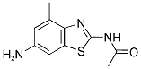 N-(6-AMINO-4-METHYL-BENZOTHIAZOL-2-YL)-ACETAMIDE 结构式