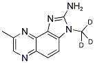 2-AMINO-8-METHYL-3-(TRIDEUTEROMETHYL)IMIDAZO[4,5-F]QUINOXALINE 结构式