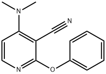 4-(DIMETHYLAMINO)-2-PHENOXYNICOTINONITRILE 结构式