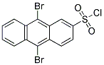 9,10-DIBROMOANTHRACENE-2-SULFONYL CHLORIDE 结构式