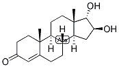 16-BETA-HYDROXYEPITESTOSTERONE 结构式