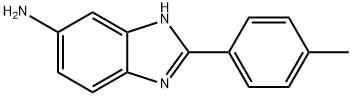 2-P-TOLYL-1H-BENZOIMIDAZOL-5-YLAMINE 结构式
