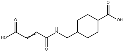 N-[4-(-CARBOXYCYCLOHEXYLMETHYL)]MALEAMIDIC ACID 结构式