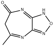 7-METHYL-4H,6H-[1,2,5]OXADIAZOLO[3,4-B][1,4]DIAZEPIN-5-ONE 结构式