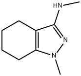 N,1-二甲基-4,5,6,7-四氢-1H-吲唑-3-胺 结构式