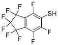 5-Mercaptoperfluoroindan 结构式