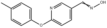 6-(4-METHYLPHENOXY)NICOTINALDEHYDE OXIME 结构式