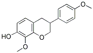 8,4'-DIMETHOXY-7-HYDROXYISOFLAVONE 结构式