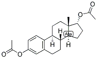 1,3,5(10)-ESTRATRIEN-3,17-ALPHA-DIOL DIACETATE 结构式