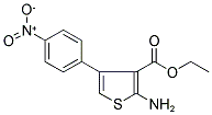 2-AMINO-4-(4-NITRO-PHENYL)-THIOPHENE-3-CARBOXYLIC ACID ETHYL ESTER 结构式