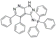 N3-(1,1,1-TRIPHENYL-LAMBDA5-PHOSPHANYLIDENE)-4,5-DIPHENYL-1H-PYRAZOLO[3,4-C]PYRIDAZIN-3-AMINE 结构式