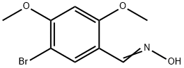 5-BROMO-2,4-DIMETHOXYBENZALDEHYDE OXIME 结构式