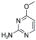 4-甲氧基-2-氨基嘧啶 结构式