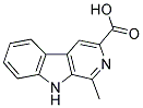 1-METHYL-9H-B-CARBOLINE-3-CARBOXYLIC ACID 结构式