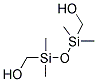 BIS HYDROXYMETHYL TETRAMETHYLDISILOXANE 结构式