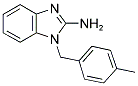 1-(4-METHYL-BENZYL)-1H-BENZOIMIDAZOL-2-YLAMINE 结构式