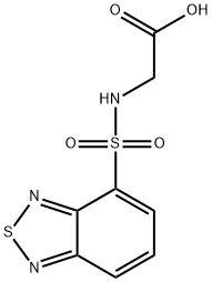 (苯并[1,2,5]噻二唑-4-磺酰基氨基)-乙酸 结构式
