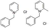 N-BENZYL-PYRIDINIUM CHLORIDE + N-BENZYL-PICOLINIUM CHLORIDE 结构式