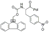 FMOC-PHE(4-NO2)-WANG RESIN 结构式