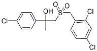 2-(4-CHLOROPHENYL)-1-[(2,4-DICHLOROBENZYL)SULFONYL]-2-PROPANOL 结构式