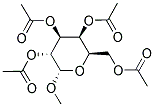 3,5-DI(ACETYLOXY)-2-[(ACETYLOXY)METHYL]-6-METHOXYTETRAHYDRO-2H-PYRAN-4-YL ACETATE 结构式