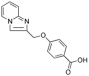 4-(IMIDAZO[1,2-A]PYRIDIN-2-YLMETHOXY)BENZOIC ACID 结构式