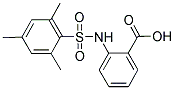 2-(2,4,6-TRIMETHYL-BENZENESULFONYLAMINO)-BENZOIC ACID 结构式